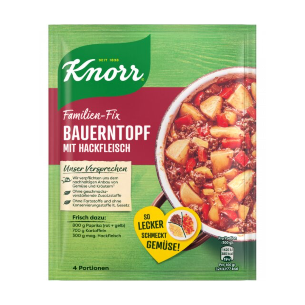 Knorr Fix Bauerntopf mit Hackfleisch 43g