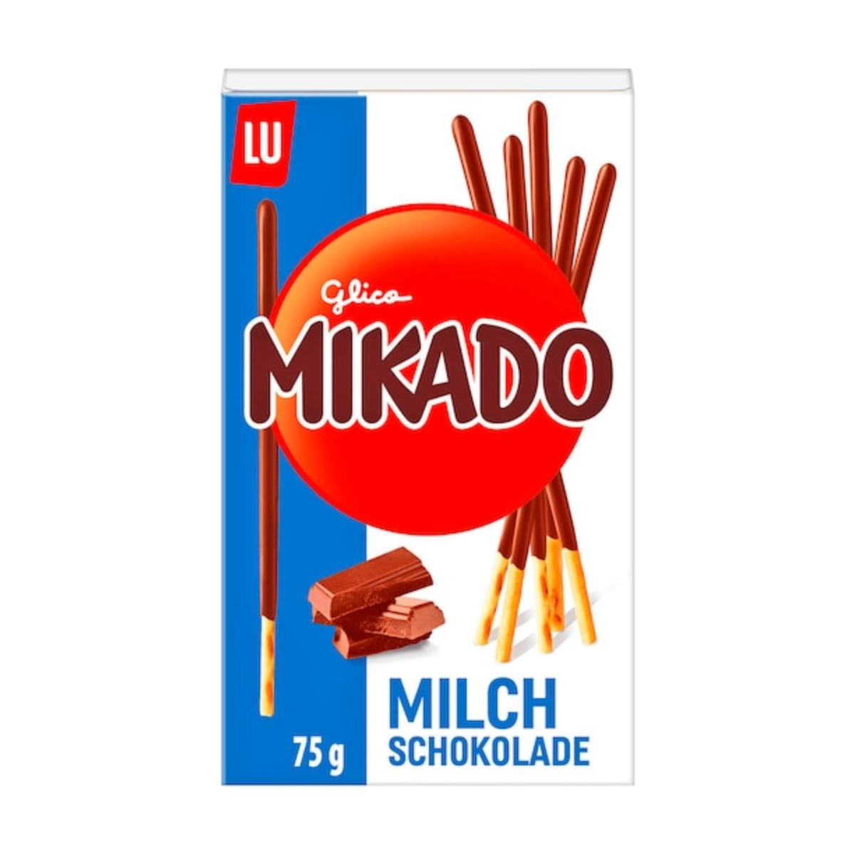 Mikado Sticks Milchschokolade 75g