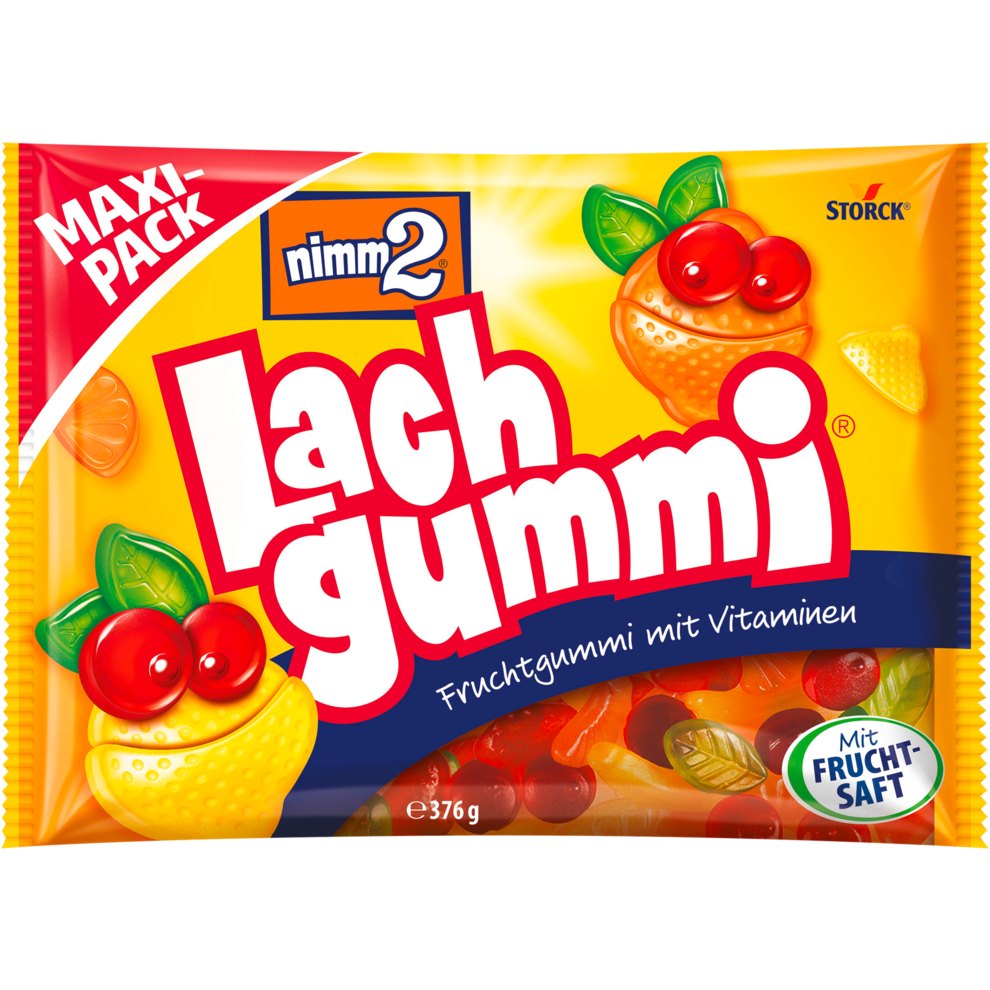 Storck Nimm2 Lachgummi 376g