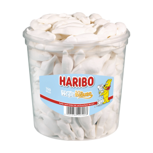 Haribo weisse Mäuse 150Stück 1050g
