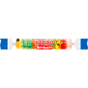 Haribo Roulette Fruchtgummi-Rolle 25g