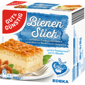 GUT&GÜNSTIG Bienenstich 600g