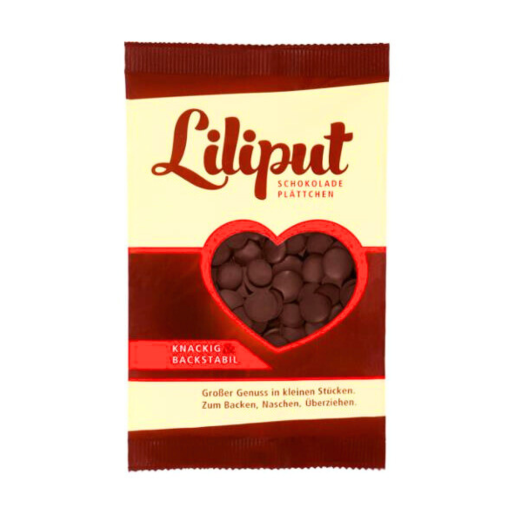 Herza Liliput Schokoladen-Plättchen 100g