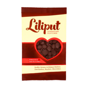 Herza Liliput Schokoladen-Plättchen 100g
