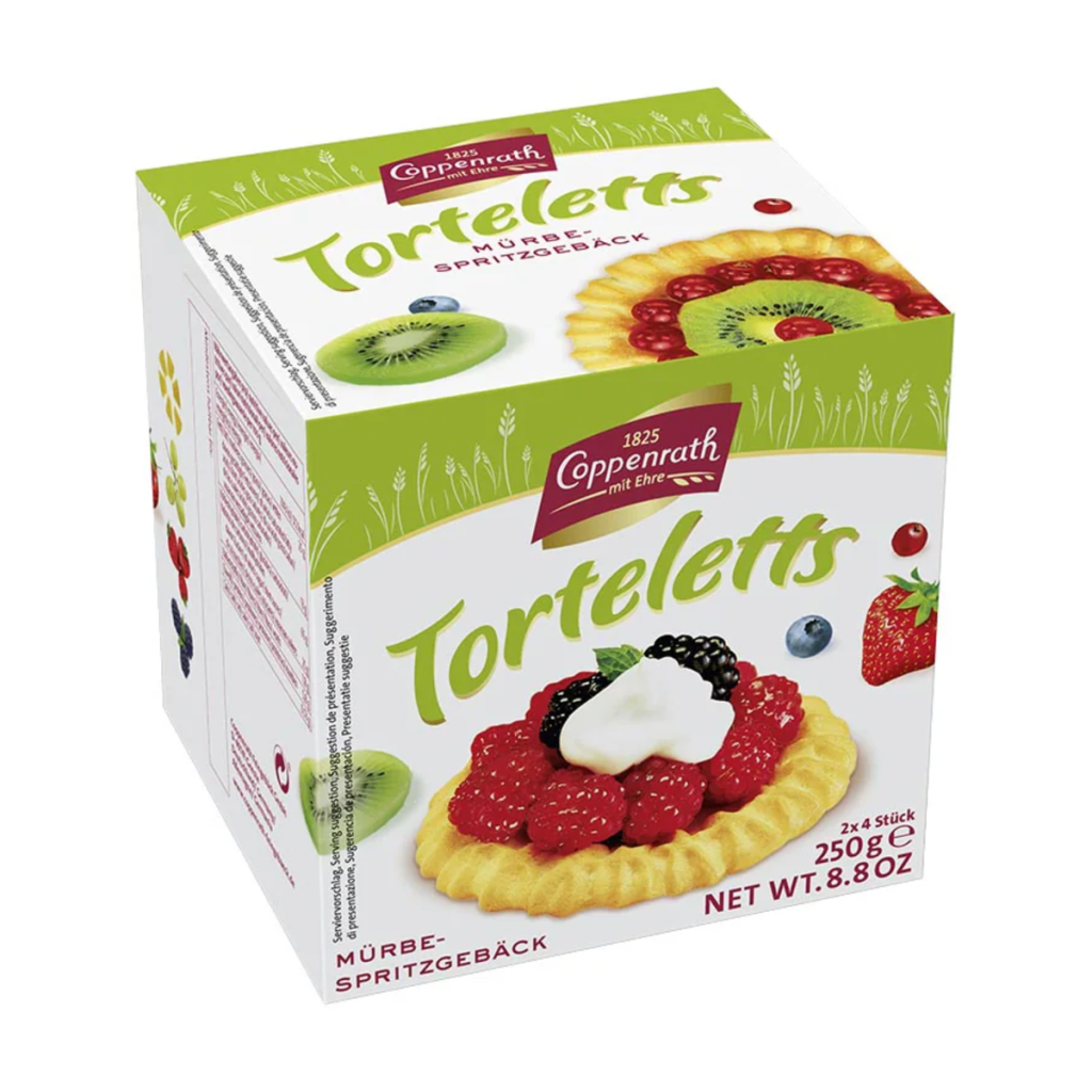 Coppenrath Mürbe Spritzgebäck-Torteletts 250g