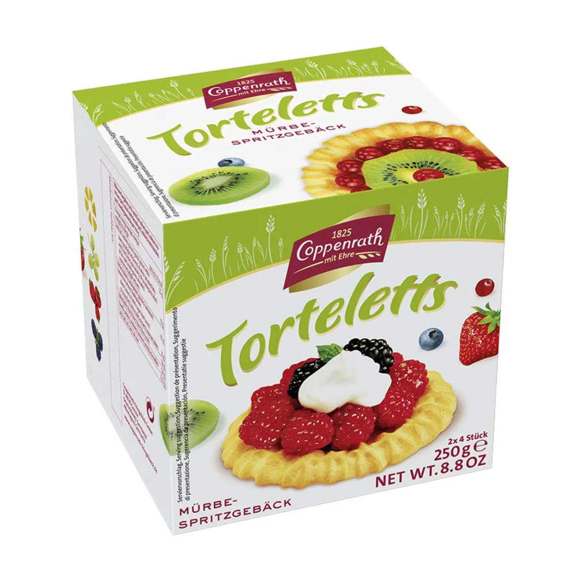 Coppenrath Mürbe Spritzgebäck-Torteletts 250g