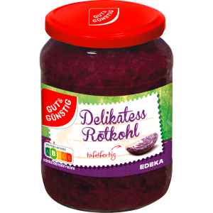 GUT&GÜNSTIG Delikatess Rotkohl 680g
