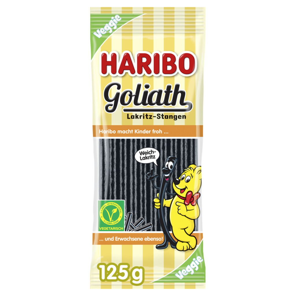 Haribo Goliath Lakritz Stangen 125g