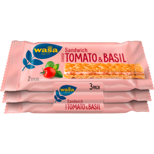 Wasa Сэндвич крем сыр томат базилик 120g