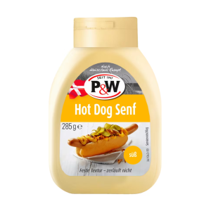 P&W Dänischer Hot Dog Senf 285g