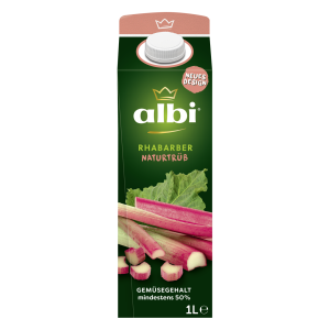 albi heimischer Rhabarber 1l EW