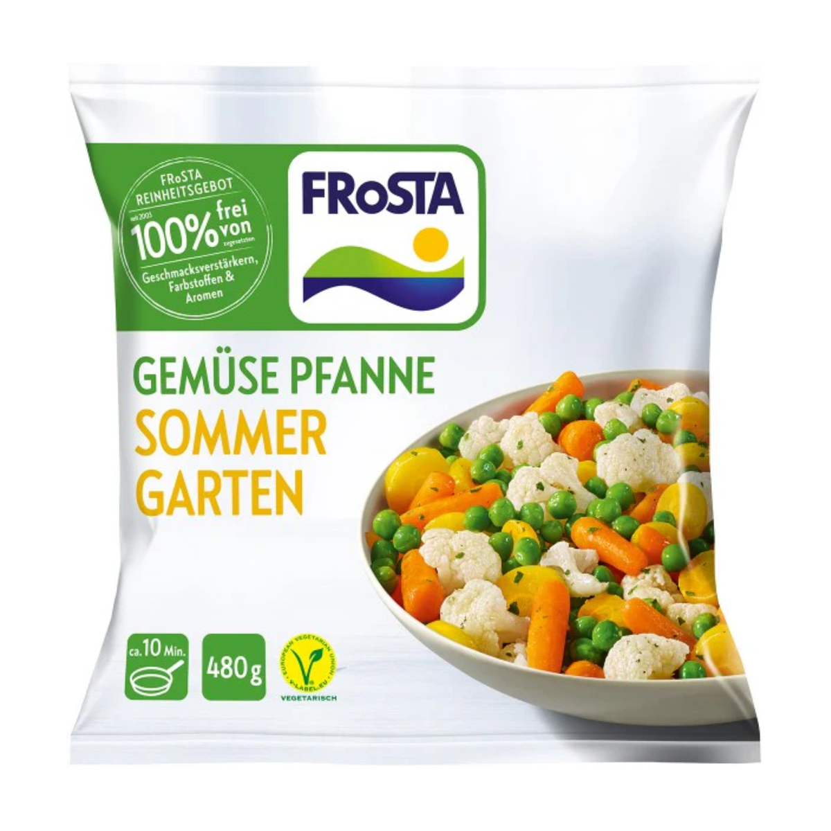 Frosta Gemüsepfanne Sommergarten 480g