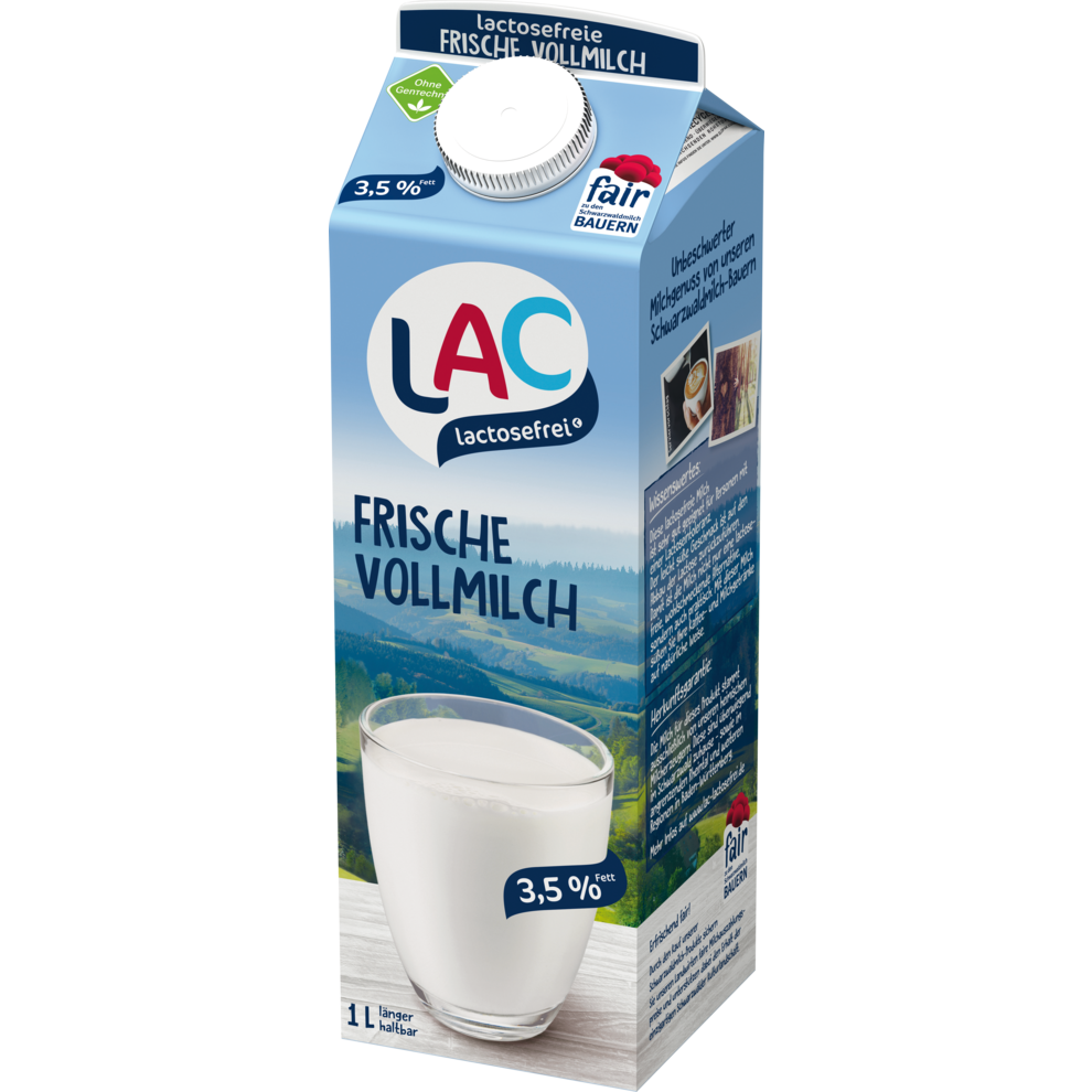 Schwarzwaldmilch LAC Frischmilch 3,5% 1l