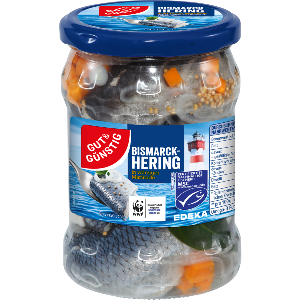 MSC GUT&GÜNSTIG Bismarckhering 500g