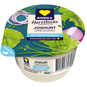EDEKA Herzstücke йогурт, заправка 90ml