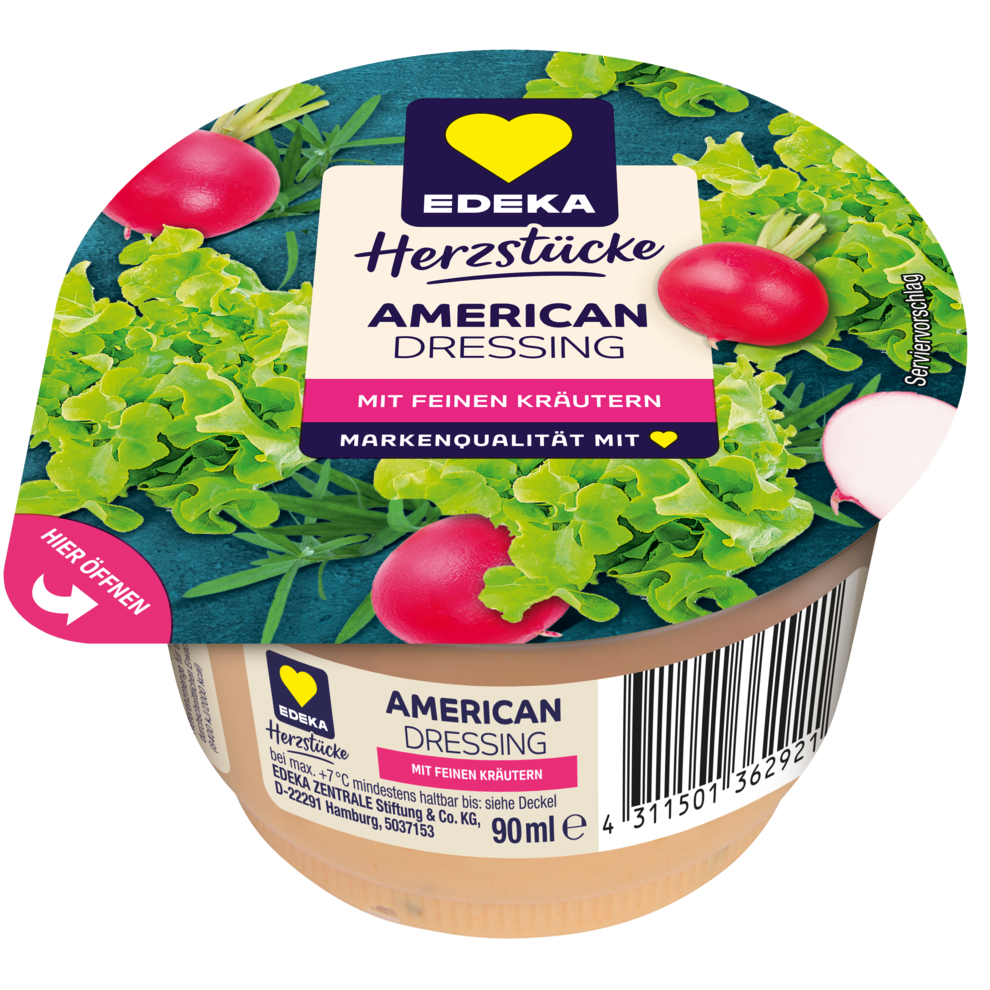EDEKA Herzstücke Dressing American 90ml