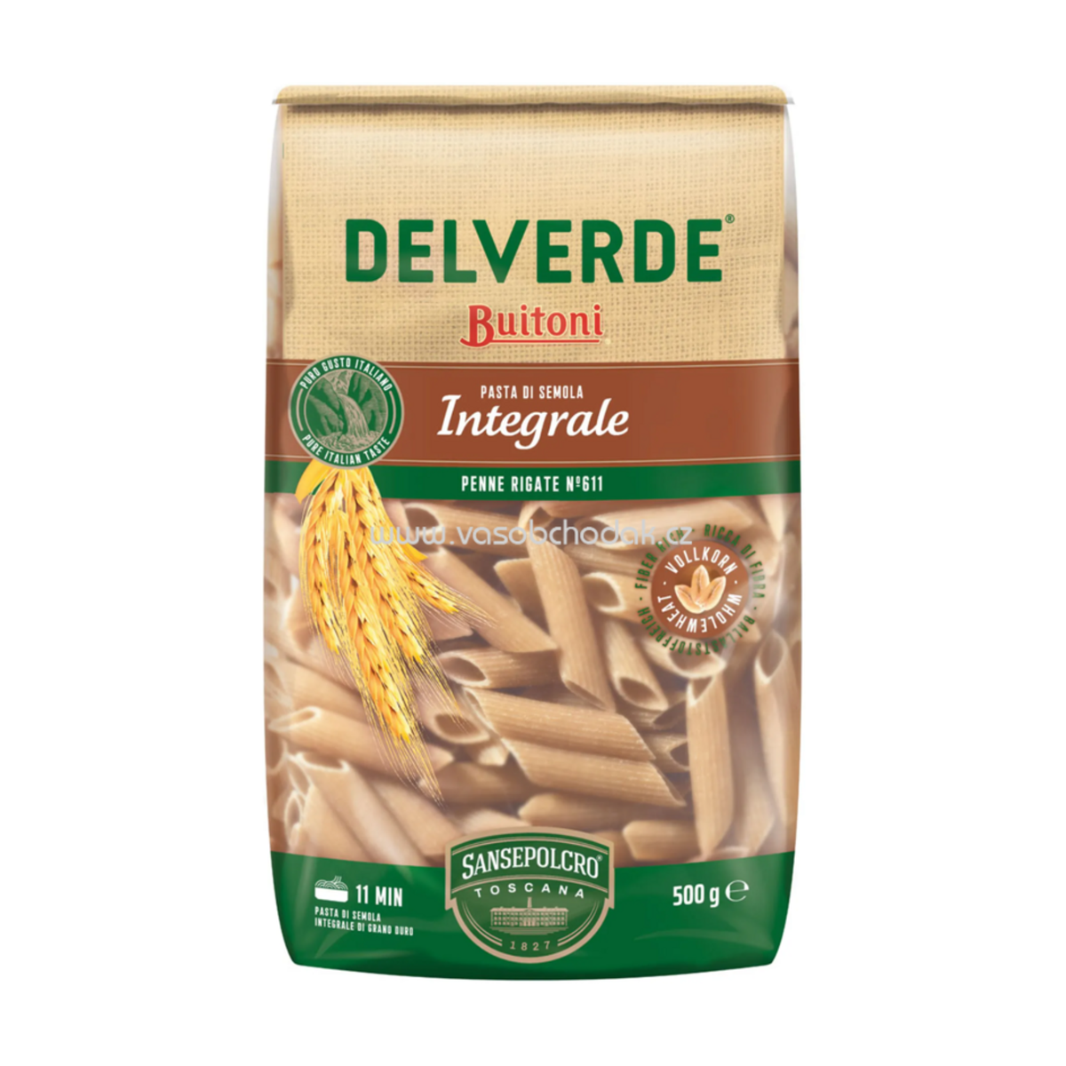 Delverde Classica Integrale Penne Rigate 500g