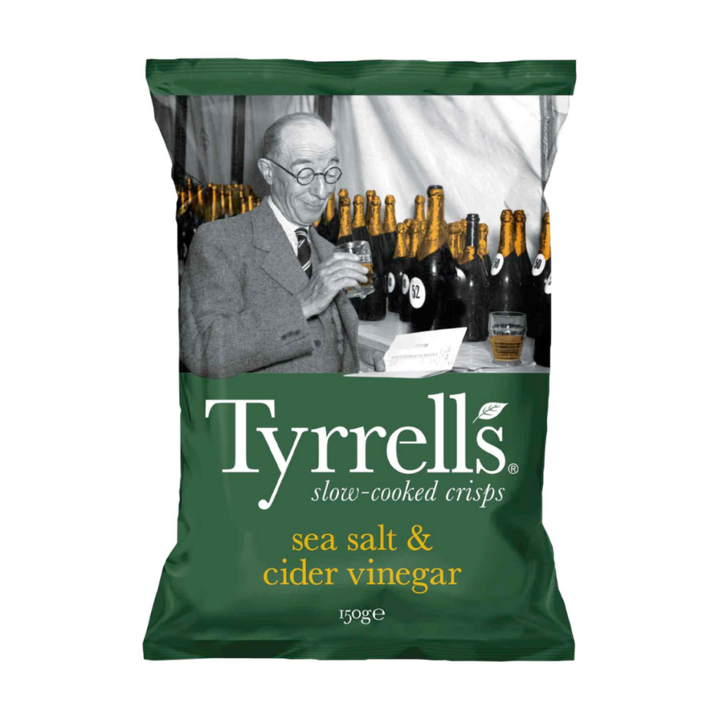 Tyrrells Sea Salt&Cider Vinegar 150g