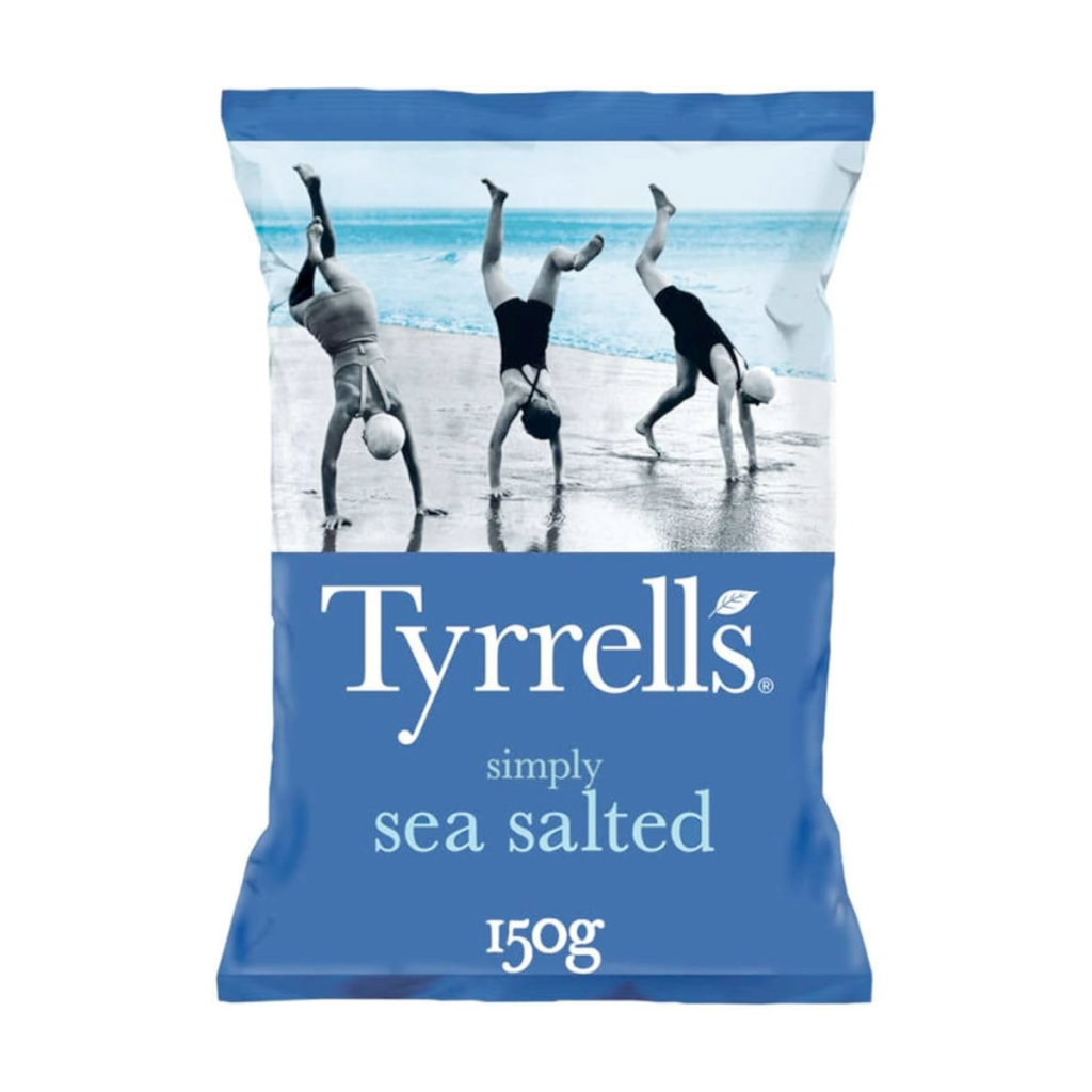 Tyrrells Lightly Sea Salted 150g