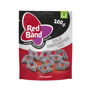 Red Band Fruchtgummi Mini Salzdiamanten 200g