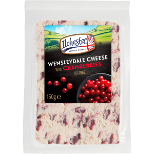 Wensleydale Cranberries 46,5% Vollfettstufe 150g