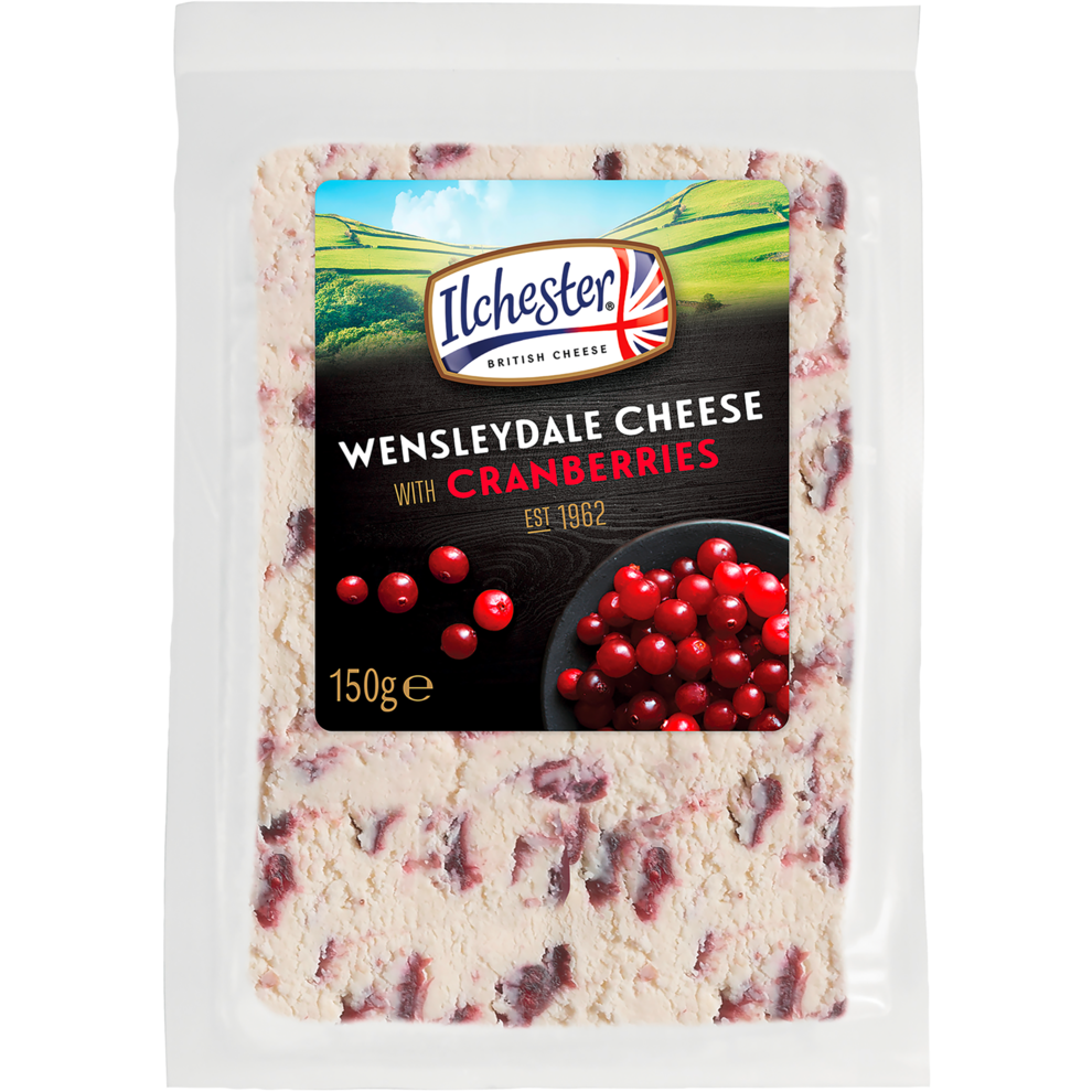 Wensleydale Cranberries 46,5% Vollfettstufe 150g