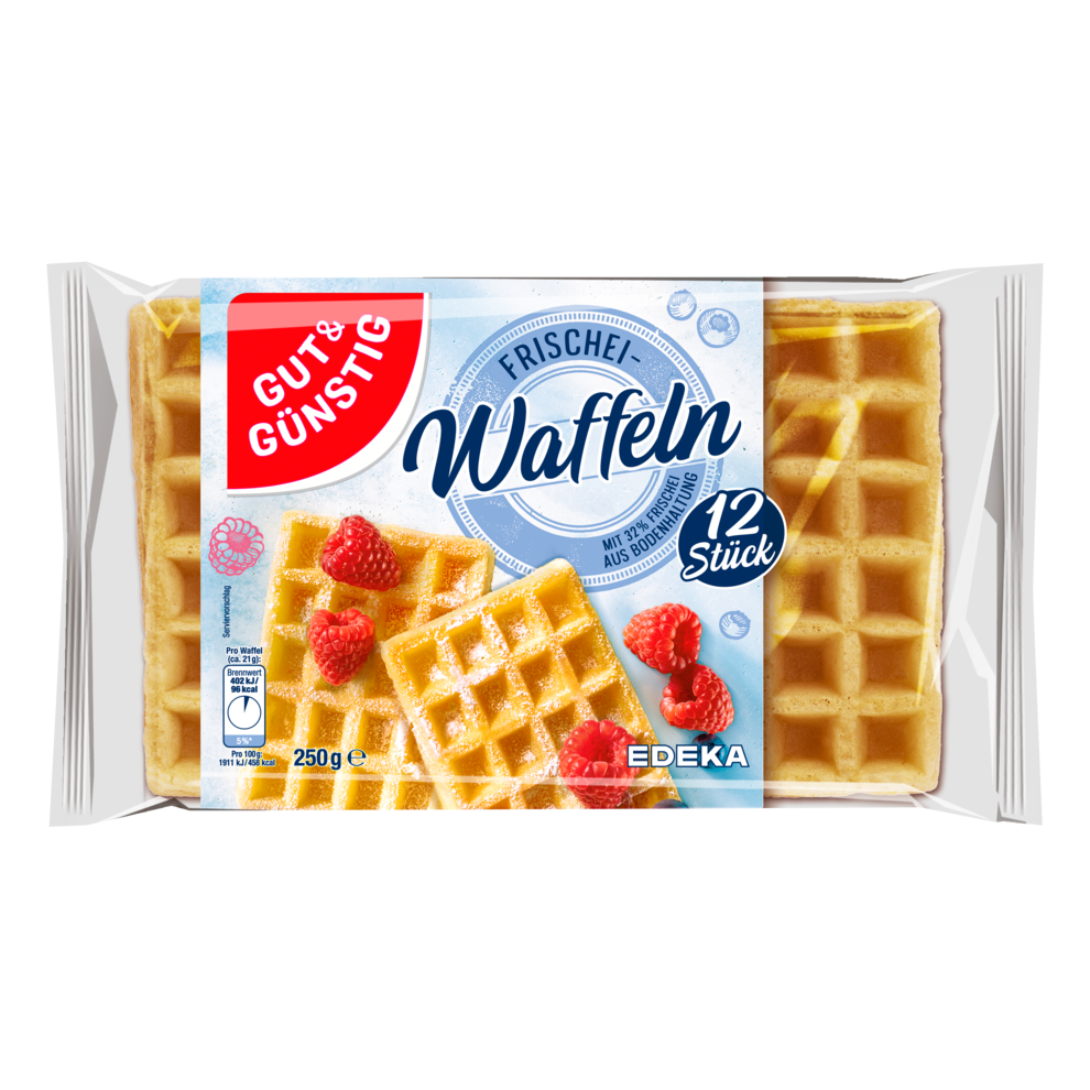 GUT&GÜNSTIG Frischeiwaffeln 250g