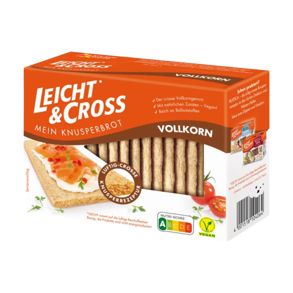 Leicht&Cross Vollkorn Knusperbrot 125g