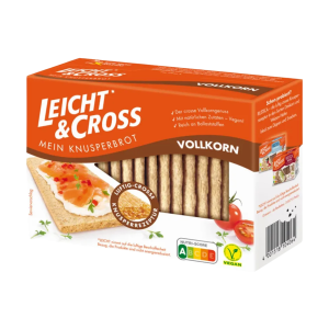 Leicht&Cross Vollkorn Knusperbrot 125g