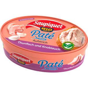 Saupiquet Тунец намазка чеснок 115g