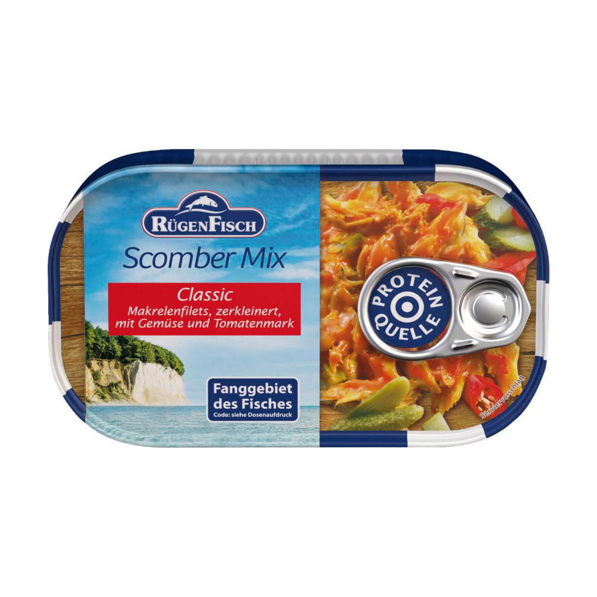 Rügen Fisch Scomber Mix 120g