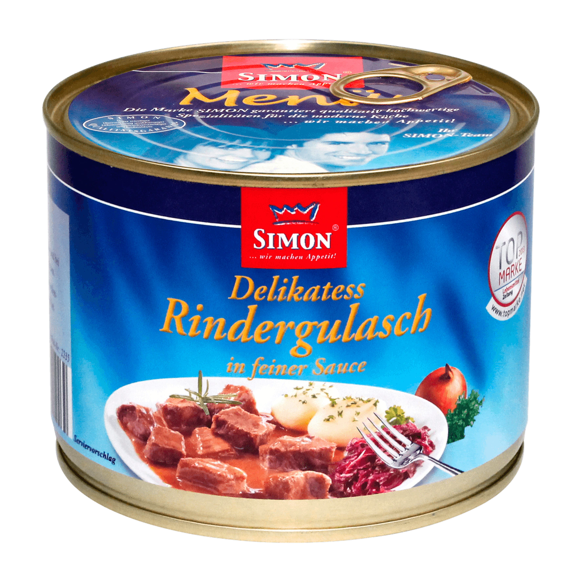 Simon Delikatess Rindergulasch in feiner Sauce 500g