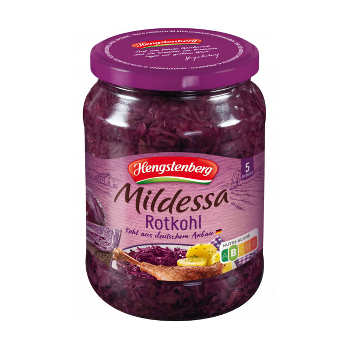 Mildessa Rotkohl tafelfertig 680g