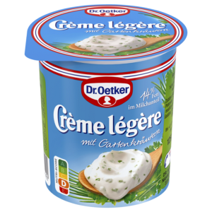 Dr.Oetker Creme legere Gartenkräuter 125g