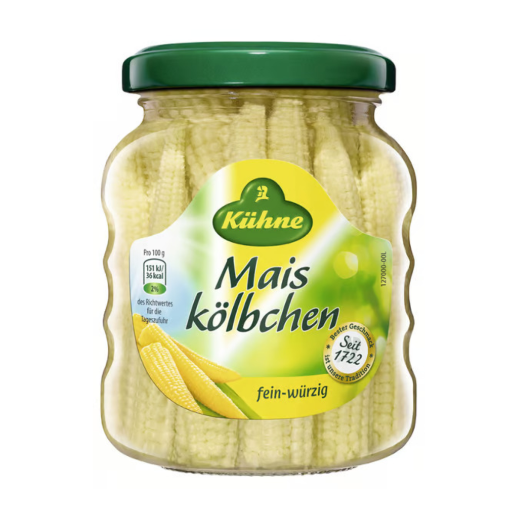 Kühne Maiskölbchen 180g