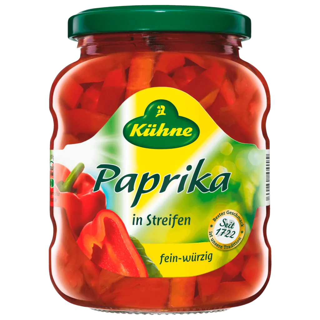 Kühne Паприка, полоски 320g