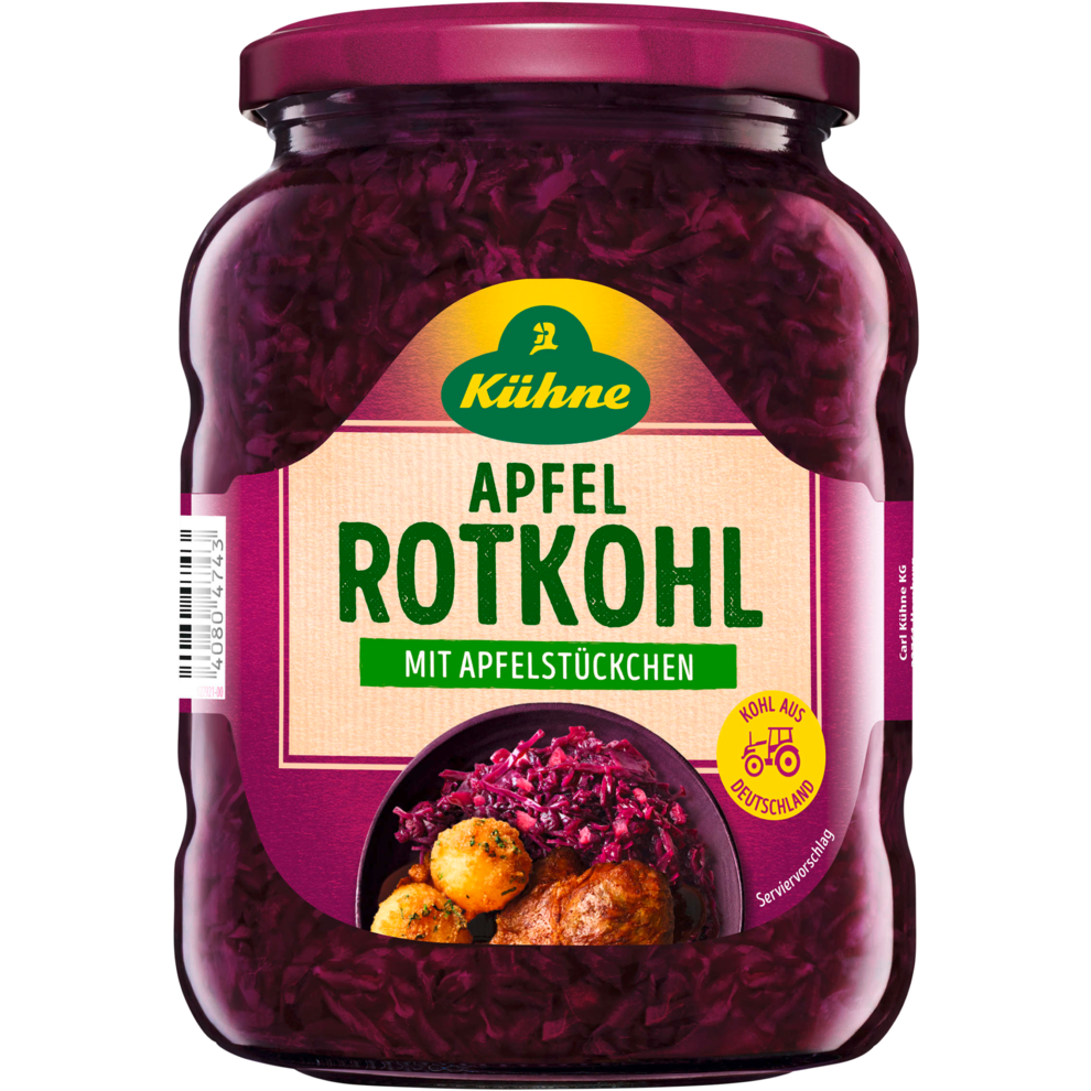 Kühne Apfelrotkohl 680g