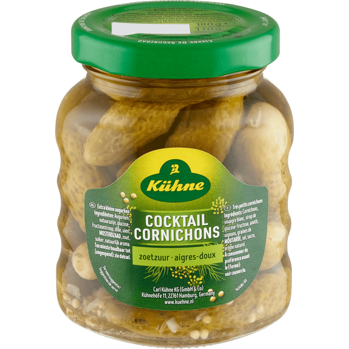 Kühne Cocktail Cornichons 180g