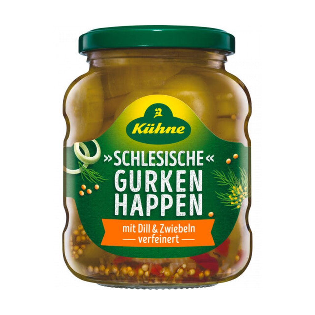 Kühne Schlesische Gurkenhappen 330g