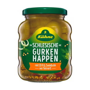 Kühne Schlesische Gurkenhappen 330g