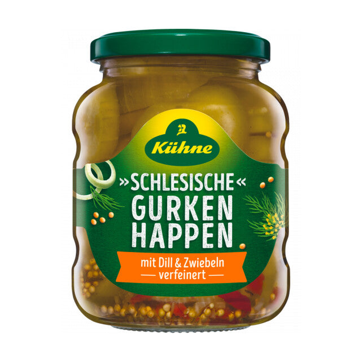 Kühne Schlesische Gurkenhappen 330g