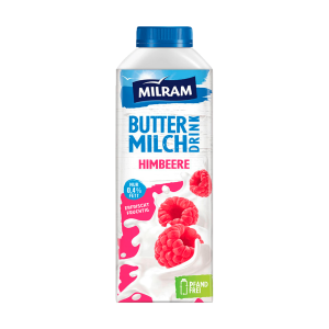 Milram Buttermilch Drink Himbeere 750g