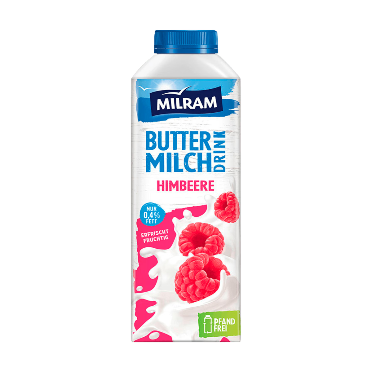Milram Buttermilch Drink Himbeere 750g