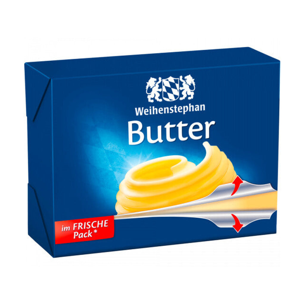 Weihenstephan frische Tafelbutter 250g