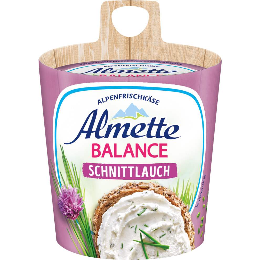 Almette Schnittlauch Balance 16% absolut 50% Rahmstufe 150g
