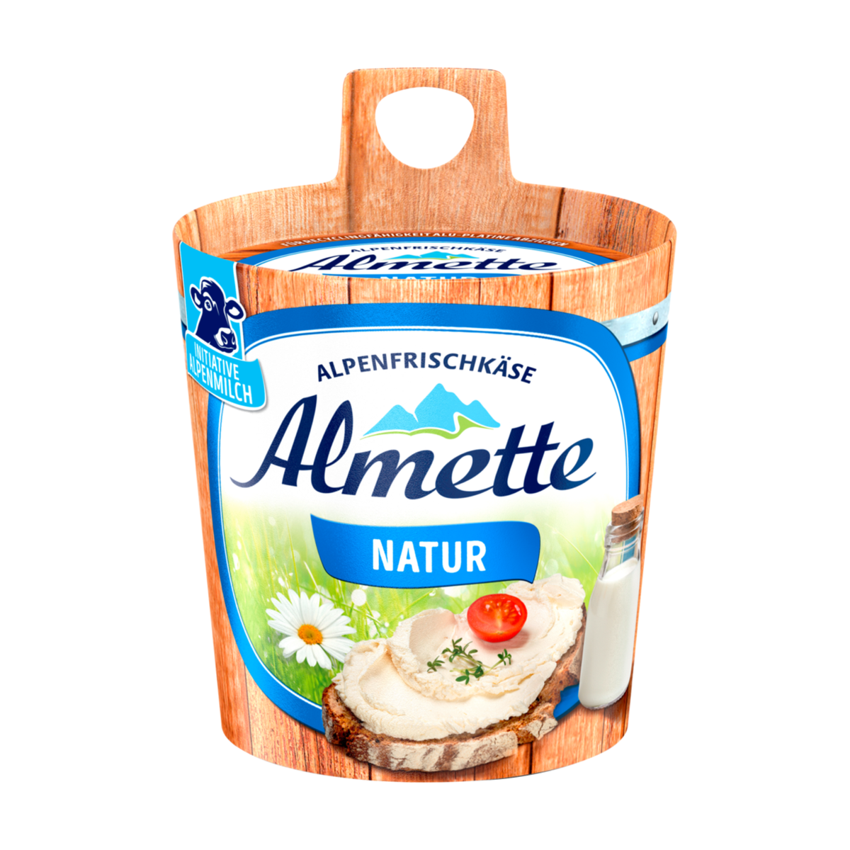 Almette Alpenfrischkäse Natur 60% Doppelrahmstufe 150g