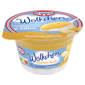 Dr.Oetker Wölkchen Bourbon-Vanille 125g