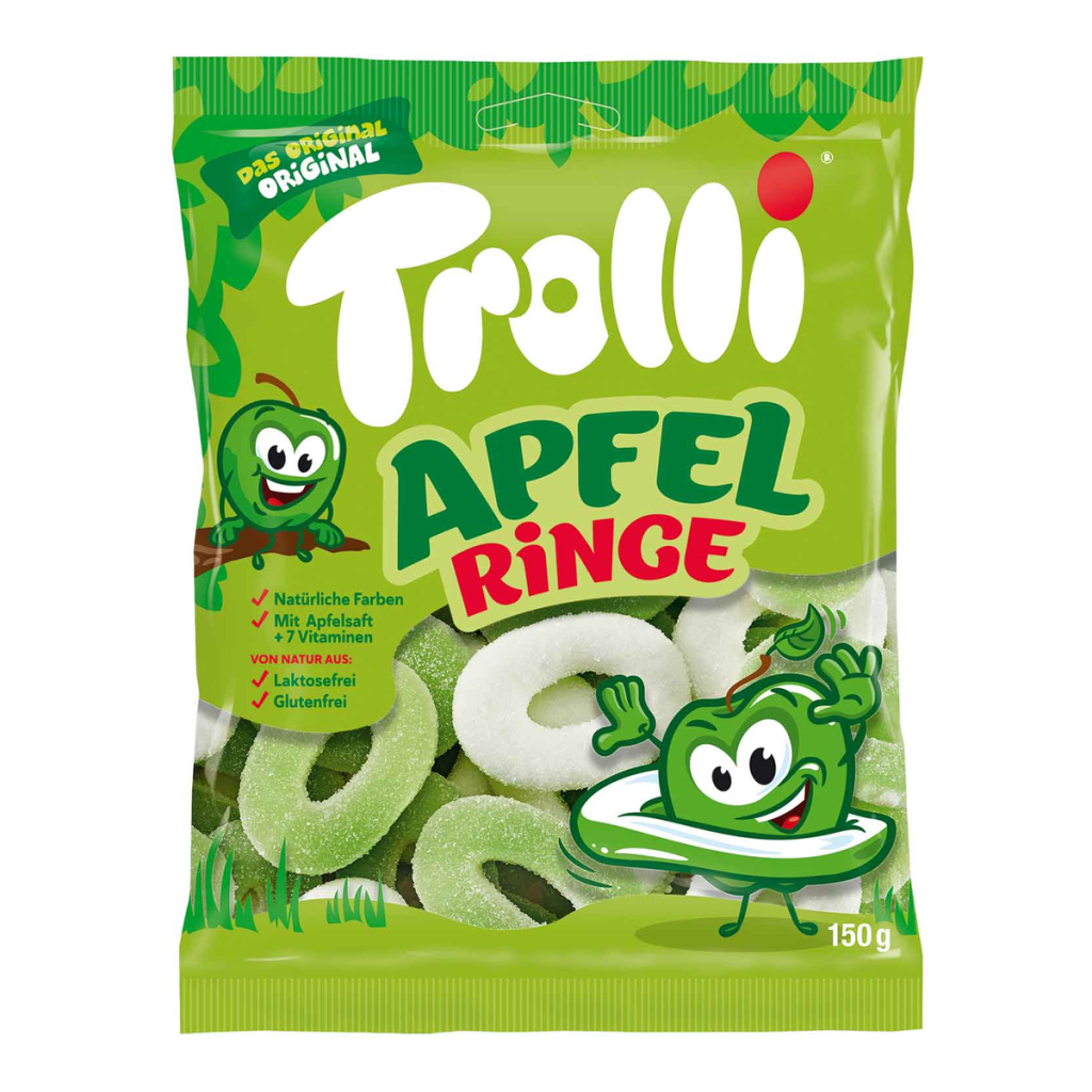 Trolli Apfelringe 150g
