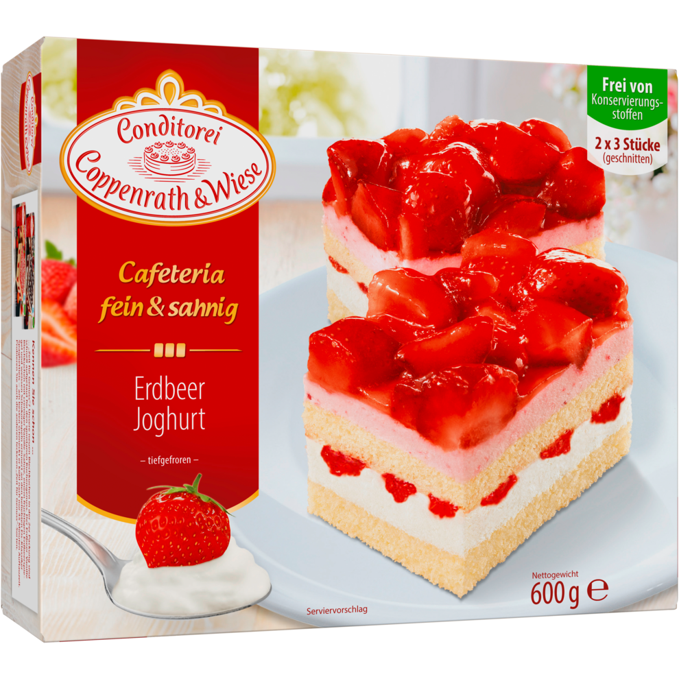 Coppenrath&Wiese Cafeteria Erdbeer-Joghurt 600g