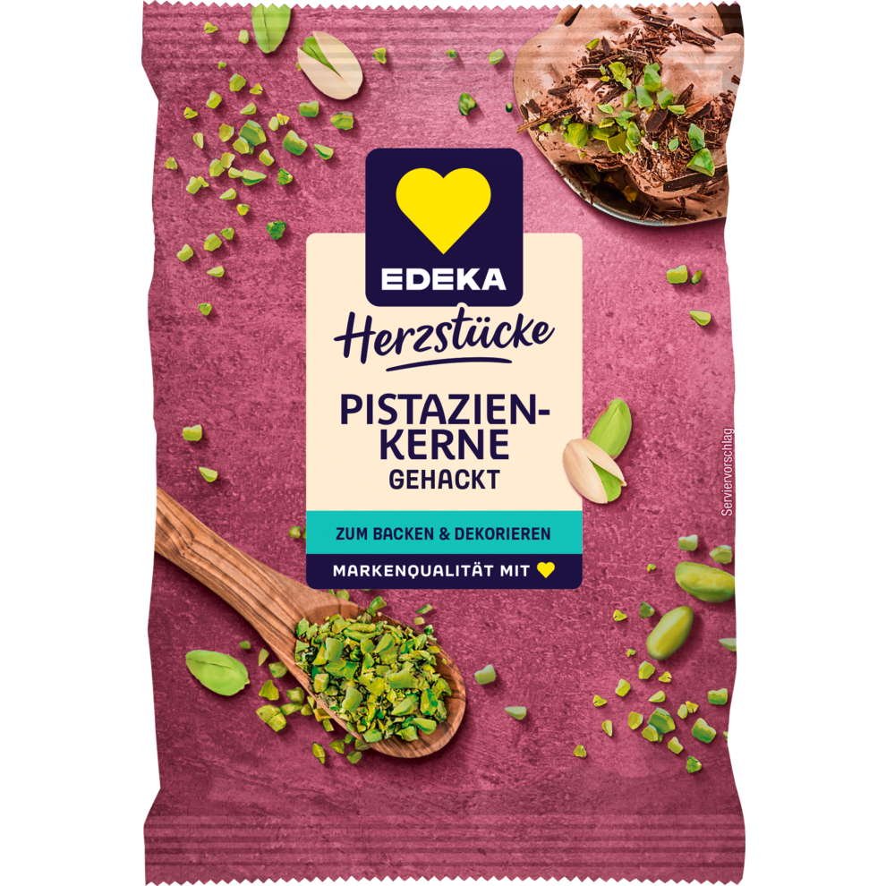 EDEKA Herzstücke Pistazien gehackt 25g